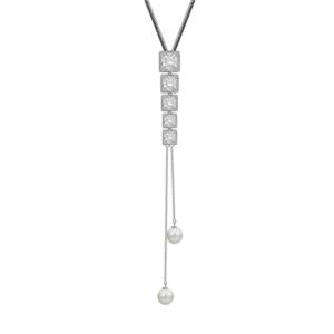 BRUNOshop.cz S3368 Dlouhý náhrdelník s perlami