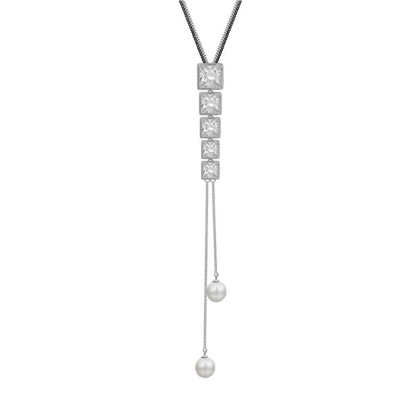 BRUNOshop.cz S3368 Dlouhý náhrdelník s perlami