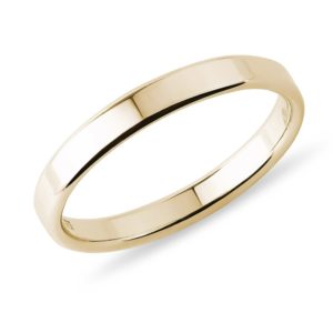 Elegantní zlatý prsten pro muže KLENOTA