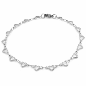 BRUNOshop.cz S1245 Srdíčkový náramek II Délka: 24 cm