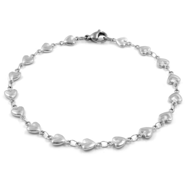 BRUNOshop.cz S1844 Srdíčkový náramek V Délka: 25 cm