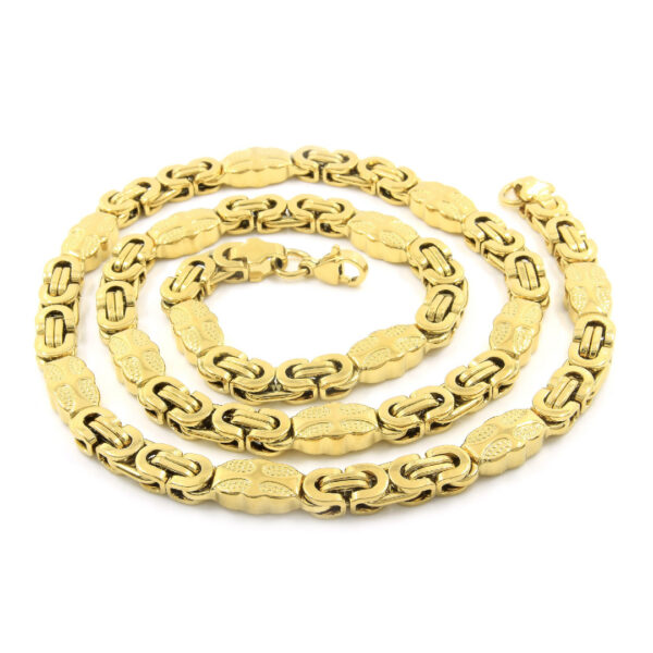 BRUNOshop.cz S1972 Náhrdelník BYZANTSKÝ VZOR GOLD