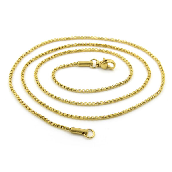 BRUNOshop.cz S2771 Tenký řetízek BRUNO GOLD 45/0