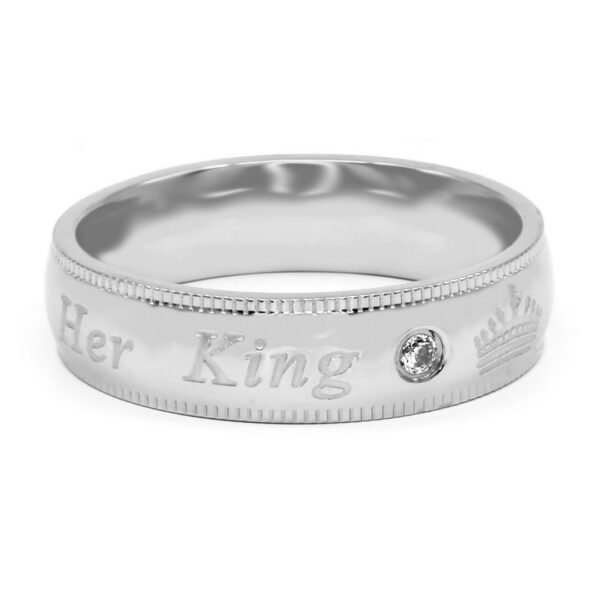 BRUNOshop.cz S3223 Pánský snubní prsten KING Velikost: 10 (EU: 61