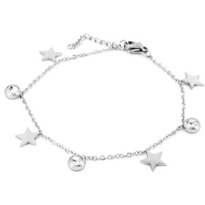 BRUNOshop.cz S3650 Náramek HVĚZDY s kamínky