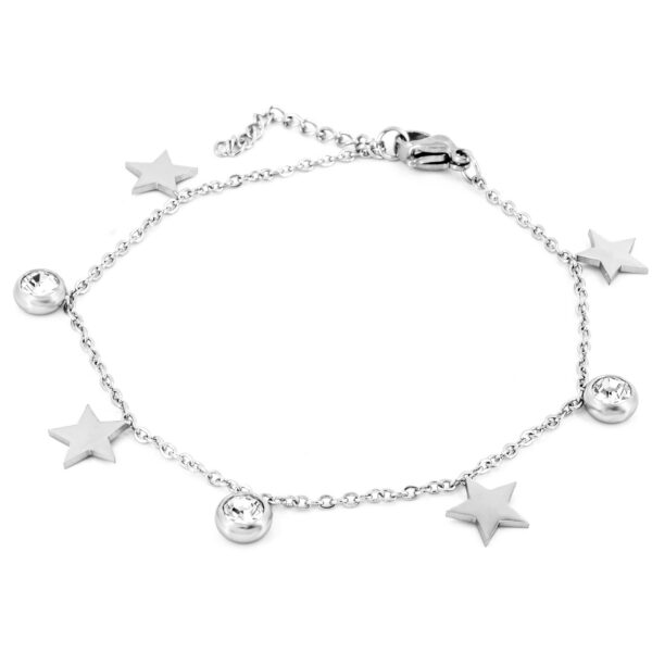 BRUNOshop.cz S3650 Náramek HVĚZDY s kamínky