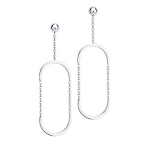 BRUNOshop.cz S3951 Visací oválné náušnice