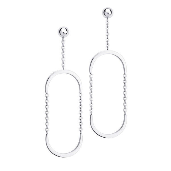 BRUNOshop.cz S3951 Visací oválné náušnice