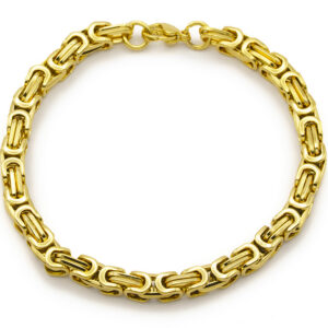 BRUNOshop.cz S4493 Náramek BYZANTSKÝ VZOR GOLD