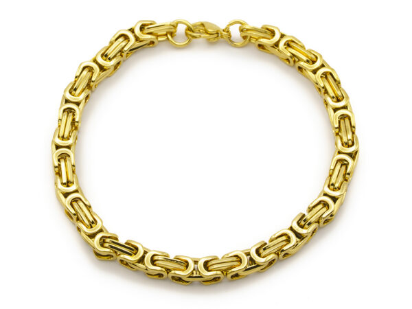 BRUNOshop.cz S4493 Náramek BYZANTSKÝ VZOR GOLD