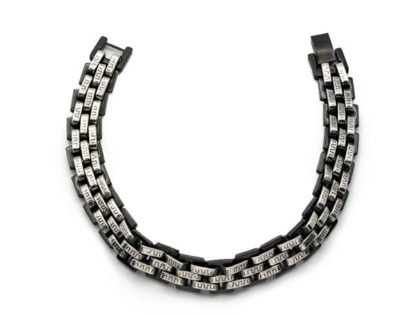 BRUNOshop.cz S4503 Náramek PEVNOST ČERNÝ