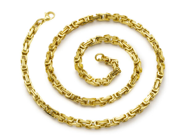 BRUNOshop.cz S4511 Náhrdelník BYZANTSKÝ VZOR GOLD 55/0