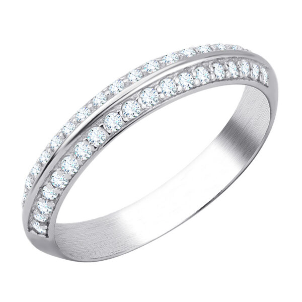 BRUNOshop.cz Y0014 Stříbrný prsten TIARA se zirkony Velikost: 9 (EU: 59 - 61)