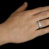 L´AMOUR pánský snubní prsten z chirurgické oceli RRC2095-M - Image 2