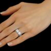 L´AMOUR snubní prsten s rytím z chirurgické oceli RRC0470 - Image 3