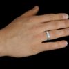 L´AMOUR snubní prsten z chirurgické oceli 5mm RRC0471 - Image 3