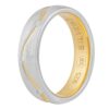 Snubní stříbrný prsten VIRELI pozlacený s linkou a Brilliance Zirconia SHG4158RWGP - Image 2