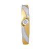 Snubní zlatý prsten Coraline s Brilliance Zirconia ze žlutého a bílého 14kt zlata FNNNP189RGYW - Image 3