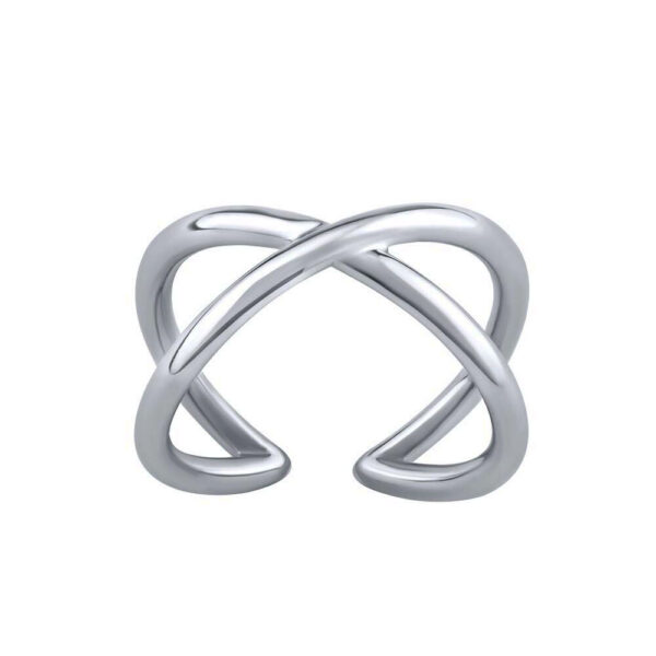 Stříbrný otevřený prsten Arin infinity RMM22726-obvod 47-54 mm