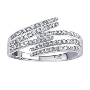 Stříbrný prsten Aimee s Brilliance Zirconia JJJ1177R