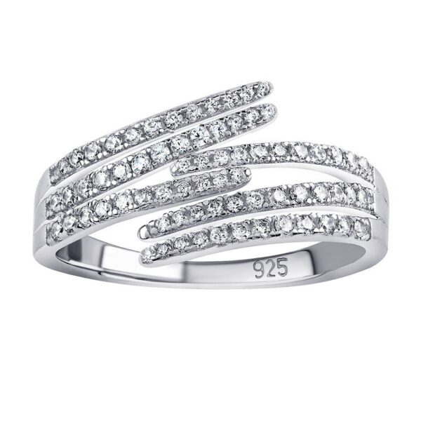 Stříbrný prsten Aimee s Brilliance Zirconia JJJ1177R