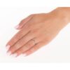 Stříbrný prsten Asumi pletený s Brilliance Zirconia JJJ1295RW - Image 2