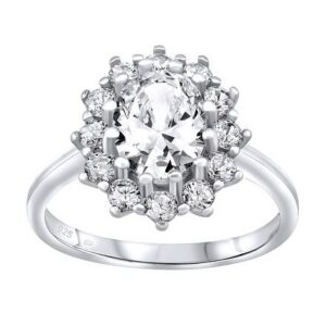 Stříbrný prsten CESARIA s Brilliance Zirconia JJJR985