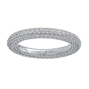 Stříbrný prsten Cleolynd s čirými Brilliance Zirconia JJJ1401RW