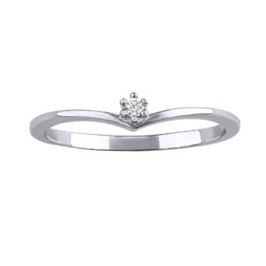 Stříbrný prsten Delilah s Brilliance Zirconia DCC08038RW