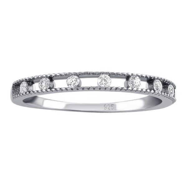 Stříbrný prsten Erica s Brilliance Zirconia DCC08011RW