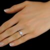 Stříbrný prsten FLORA se Swarovski® Zirconia JJJR2338SW - Image 2