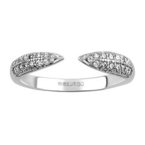 Stříbrný prsten Grappy s Brilliance Zirconia MSS325RW