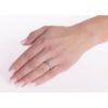 Stříbrný prsten IRIS s modrými zirkony Brilliance Zirconia LPS1043ELB - Image 2