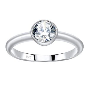 Stříbrný prsten ISADORA se Swarovski® Zirconia JJJR1120SW