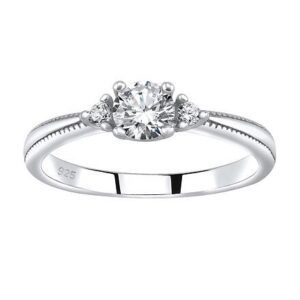 Stříbrný prsten MELAYNA se Swarovski® Zirconia JJJR1189