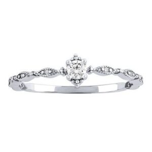 Stříbrný prsten Manon s Brilliance Zirconia DCC08042RW