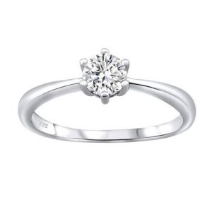 Stříbrný prsten SOPHIA se Swarovski® Zirconia JJJR0849sw