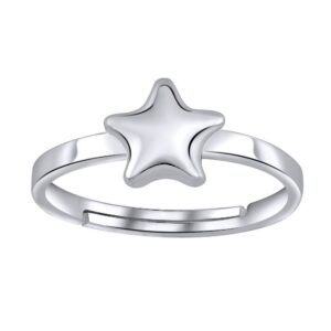 Stříbrný prsten STAR na nohu ZTD25253
