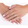 Stříbrný prsten Tiana s Brilliance Zirconia ve tvaru korunky DCC08003R - Image 2