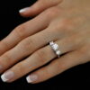 Stříbrný prsten VIA se Swarovski® Zirconia JJJR0801 - Image 2