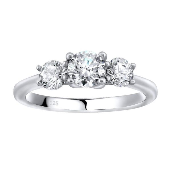 Stříbrný prsten VICTORIA se Swarovski® Zirconia JJJR1141sw