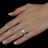 Stříbrný prsten se Swarovski® Zirconia SILVEGOB25003 - Image 2