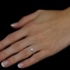 Stříbrný prsten se Swarovski® Zirconia SILVEGOB25021 - Image 2