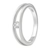 Zlatý prsten Danika s Brilliance Zirconia z bílého 14kt zlata FNNNF253BRGW - Image 2