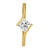Zlatý prsten Imogen s Brilliance Zirconia ze žlutého 14kt zlata FNNNP50RGY - Image 3