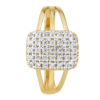 Zlatý prsten Kaelyn ze žlutého zlata s Brilliance Zirconia FNNNF245RGYW - Image 2