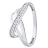 Zlatý prsten Mirel z bílého zlata s Brilliance Zirconia FNNNR102RGWW - Image 3