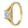 Zlatý prsten Myoki s Brilliance Zirconia ze žlutého 14kt zlata FNNNF193RGY - Image 2