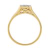 Zlatý prsten Myoki s Brilliance Zirconia ze žlutého 14kt zlata FNNNF193RGY - Image 3