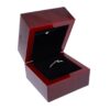 Zlatý zásnubní prsten Zoey z bílého zlata s diamantem 0,05 ct DNN5810005RGW - Image 3